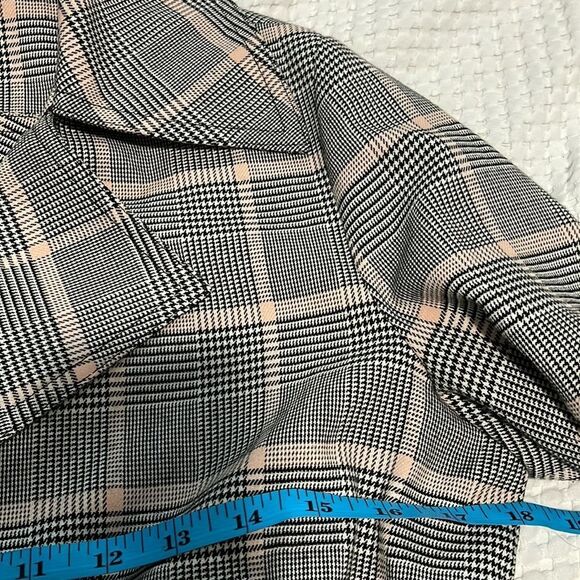 EUC- ASOS- 4. Pink Houndstooth Jacket - Picture 5 of 7